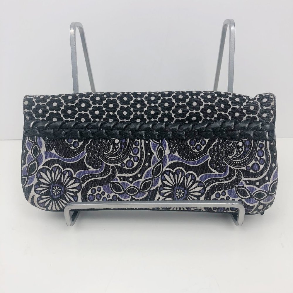Women's Floral Flap Wallet Large
